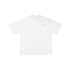 Camiseta Oversize "Bloom Again" - Blanco