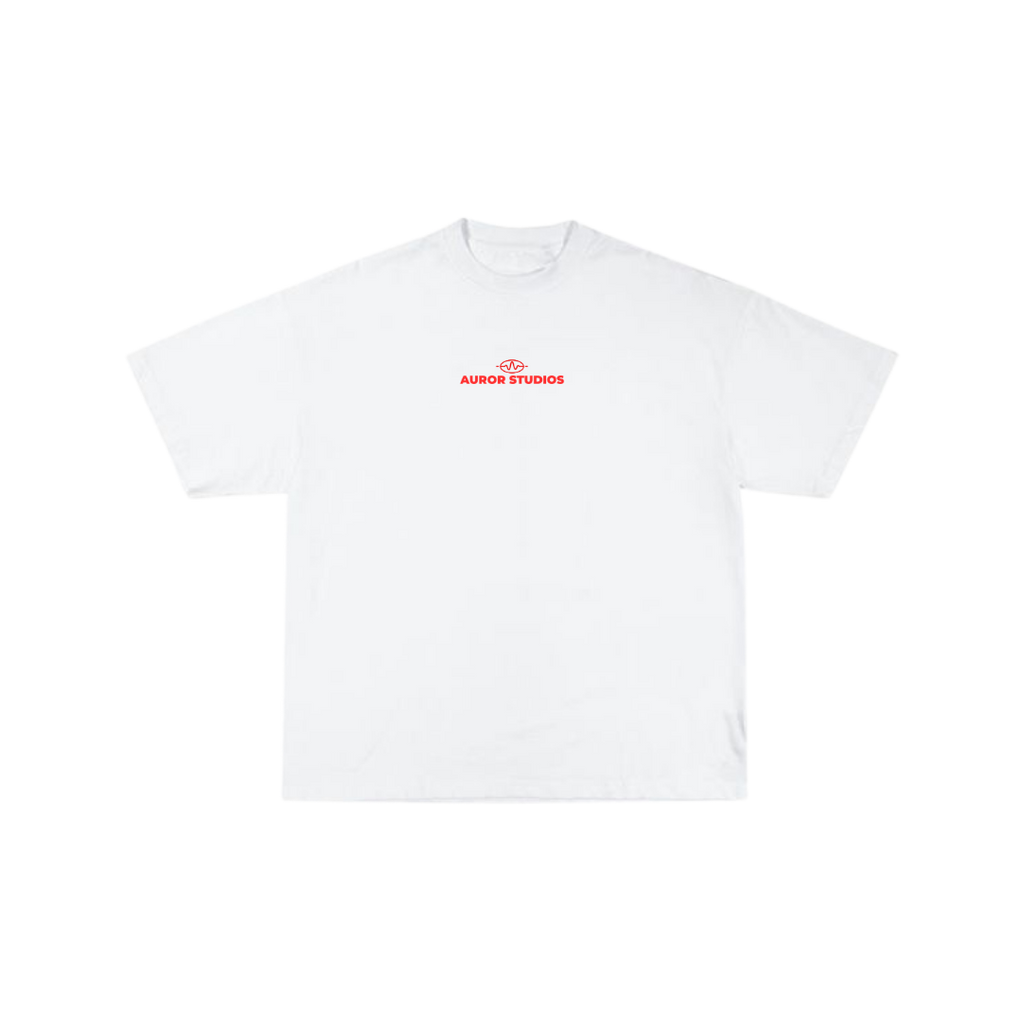 Camiseta Oversize "Exclusive Society" - Blanco