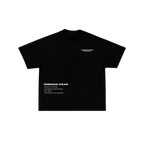 Camiseta Oversize "Essence Wear" - Negro