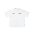 Camiseta Oversize "Auror Artefact" Blanco