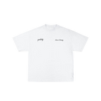 Camiseta Oversize "Auror Artefact" Blanco